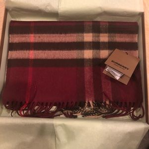 Brand new Burberry scarf
